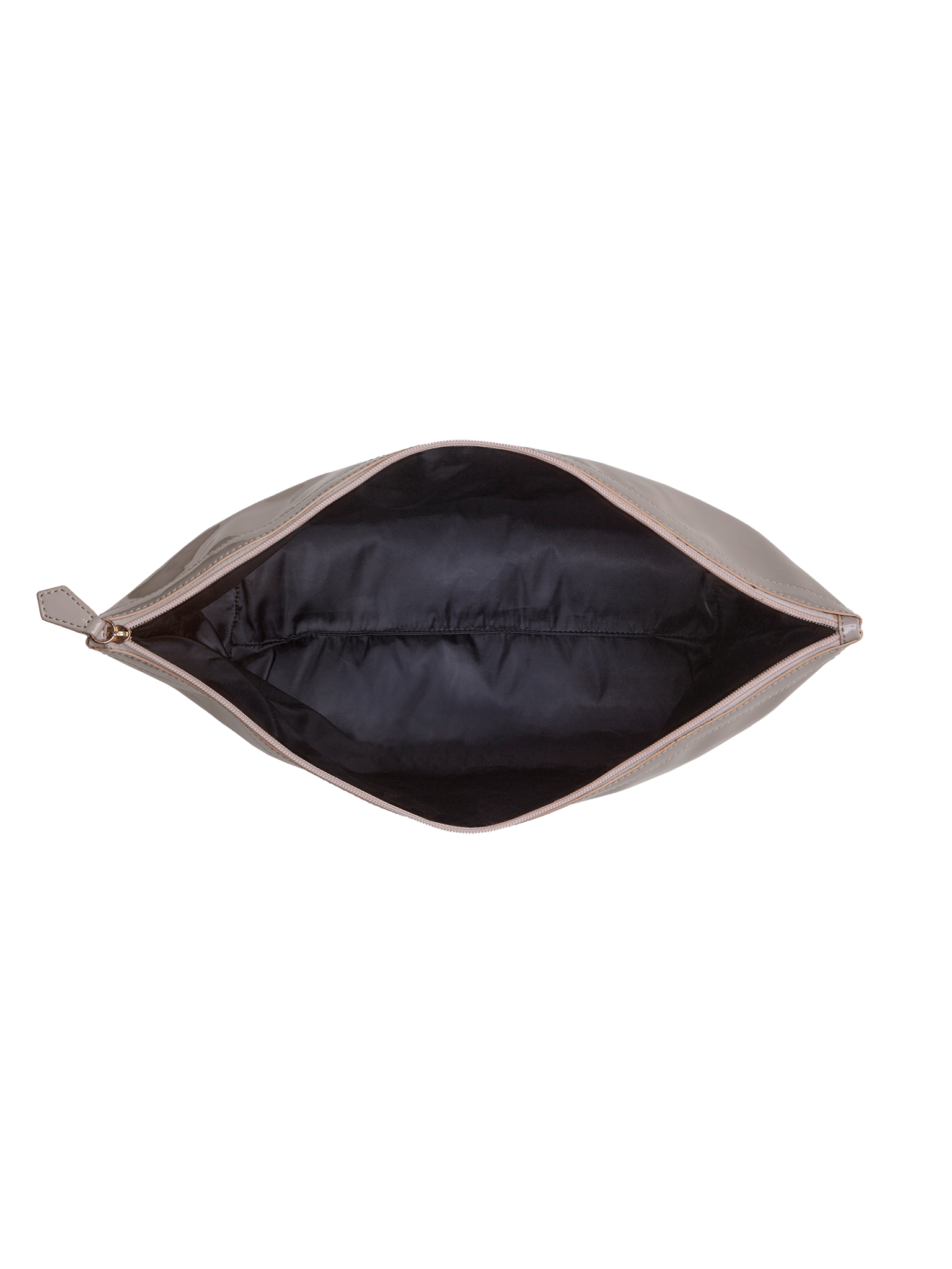 Designed with water resistant material, keep your items protected from the sun, sea and sand inside the large vegan leather pouch.