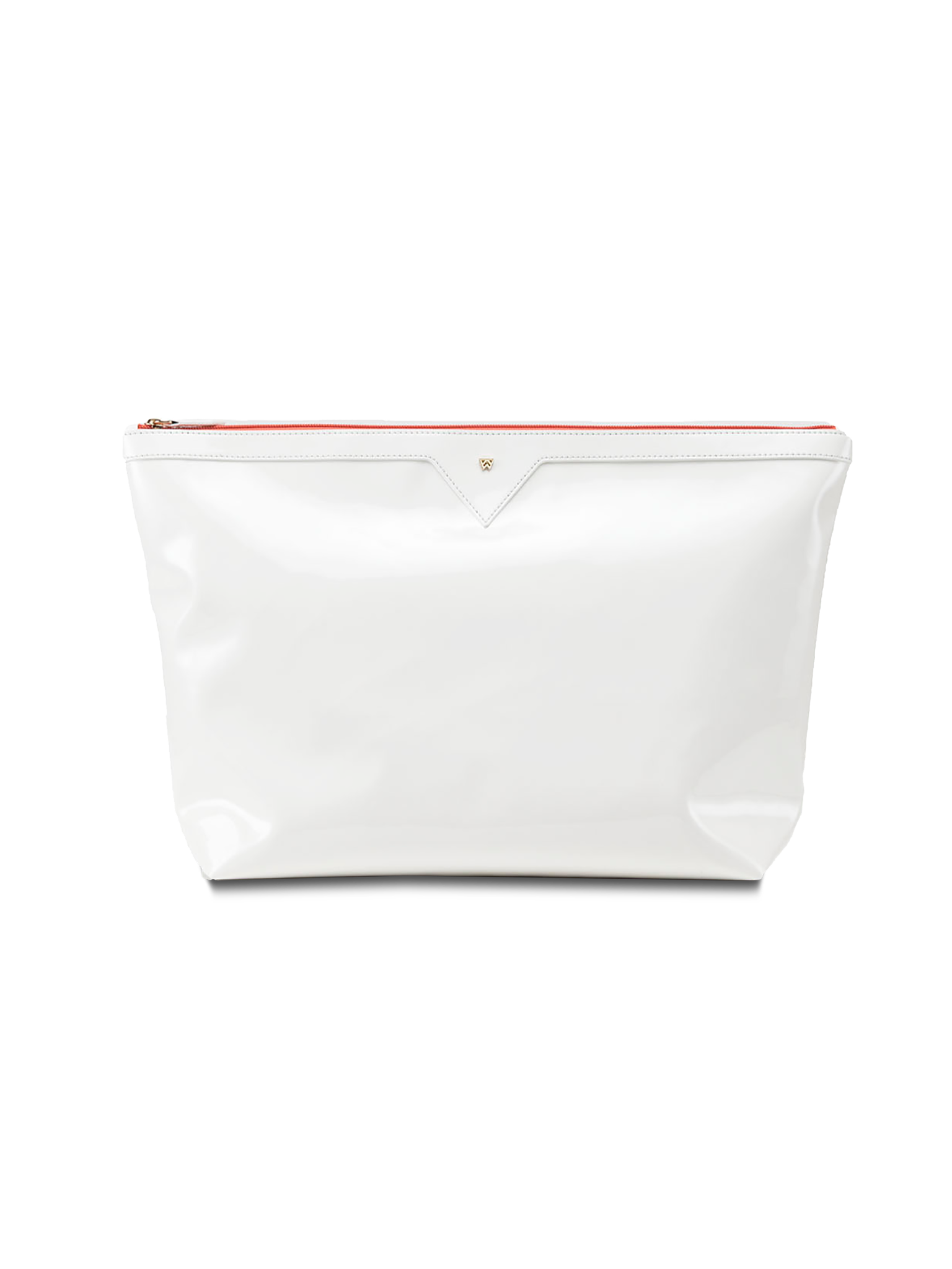 Keep your precious belongings cool and protected with our removable, zipper closed, interior pouch in white.