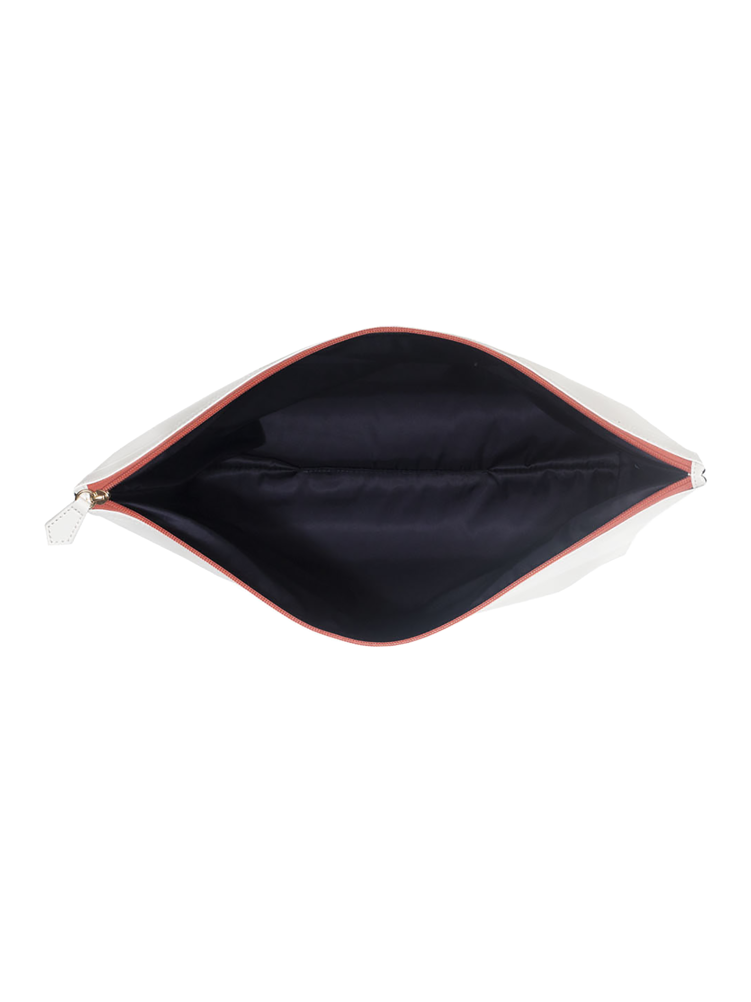 Designed with water resistant material, keep your items protected from the sun, sea and sand inside the large vegan leather pouch.