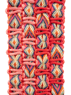 Load image into Gallery viewer, Closeup View of Keep on Cruisin Keychain in Coral #color_coral