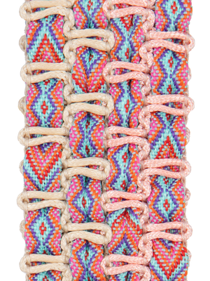 Load image into Gallery viewer, Closeup View of Keep on Cruisin Keychain in Rose #color_rose