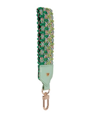 Load image into Gallery viewer, 45 degree view of Keep on Cruisin Keychain in Seafoam #color_seafoam