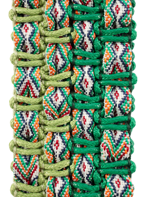 Load image into Gallery viewer, Closeup View of Keep on Cruisin Keychain in White #color_white