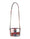 Load image into Gallery viewer, Clear Mingle Mingle Mini in Red/Navy Multi Python - Kelly Wynne
