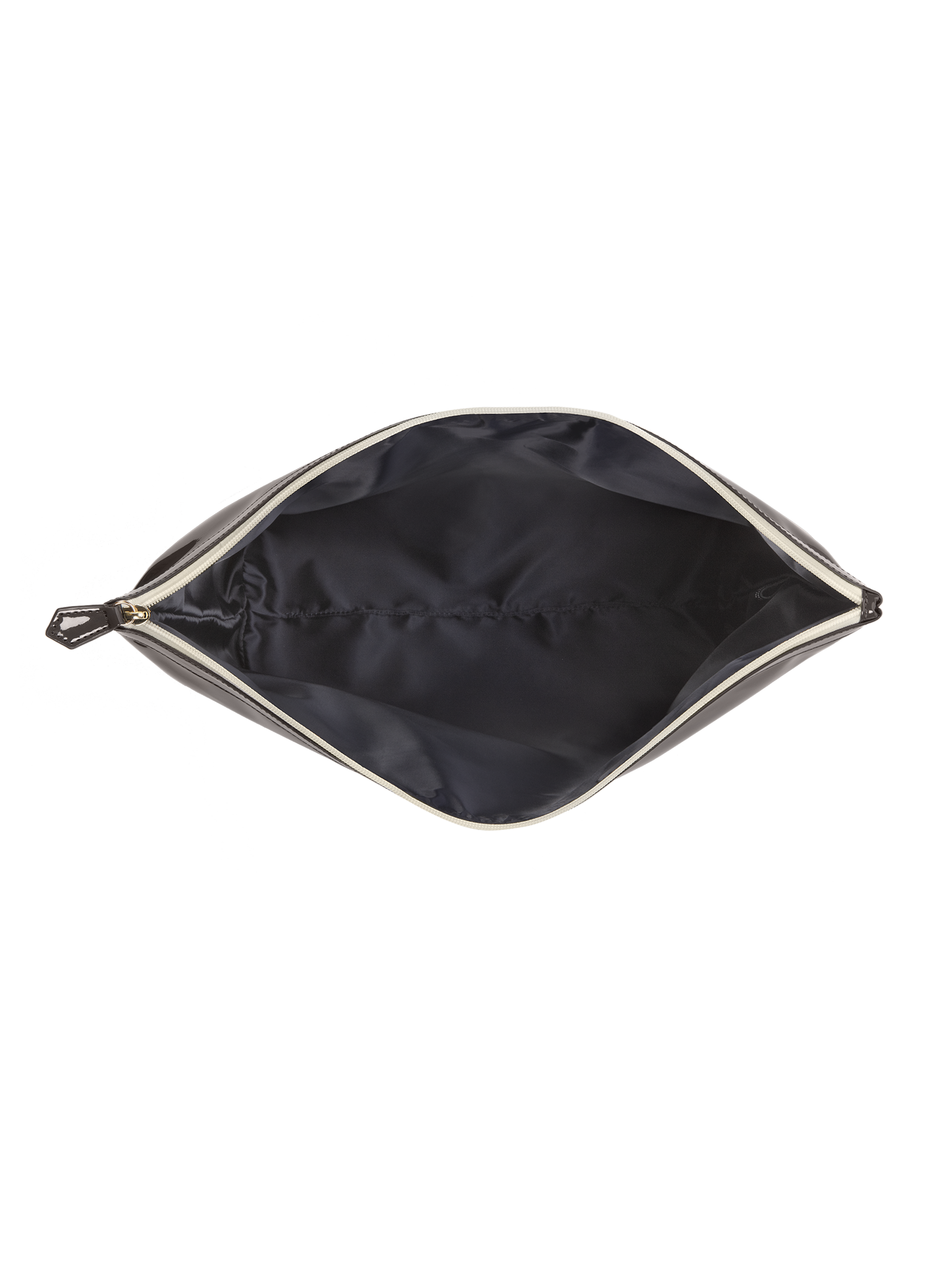 Designed with water resistant material, keep your items protected from the sun, sea and sand inside the large vegan leather pouch.