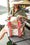 Load image into Gallery viewer, Woman on a boat with bring on the beach bag  with waterproof bag and matching accessories #color_champagne
