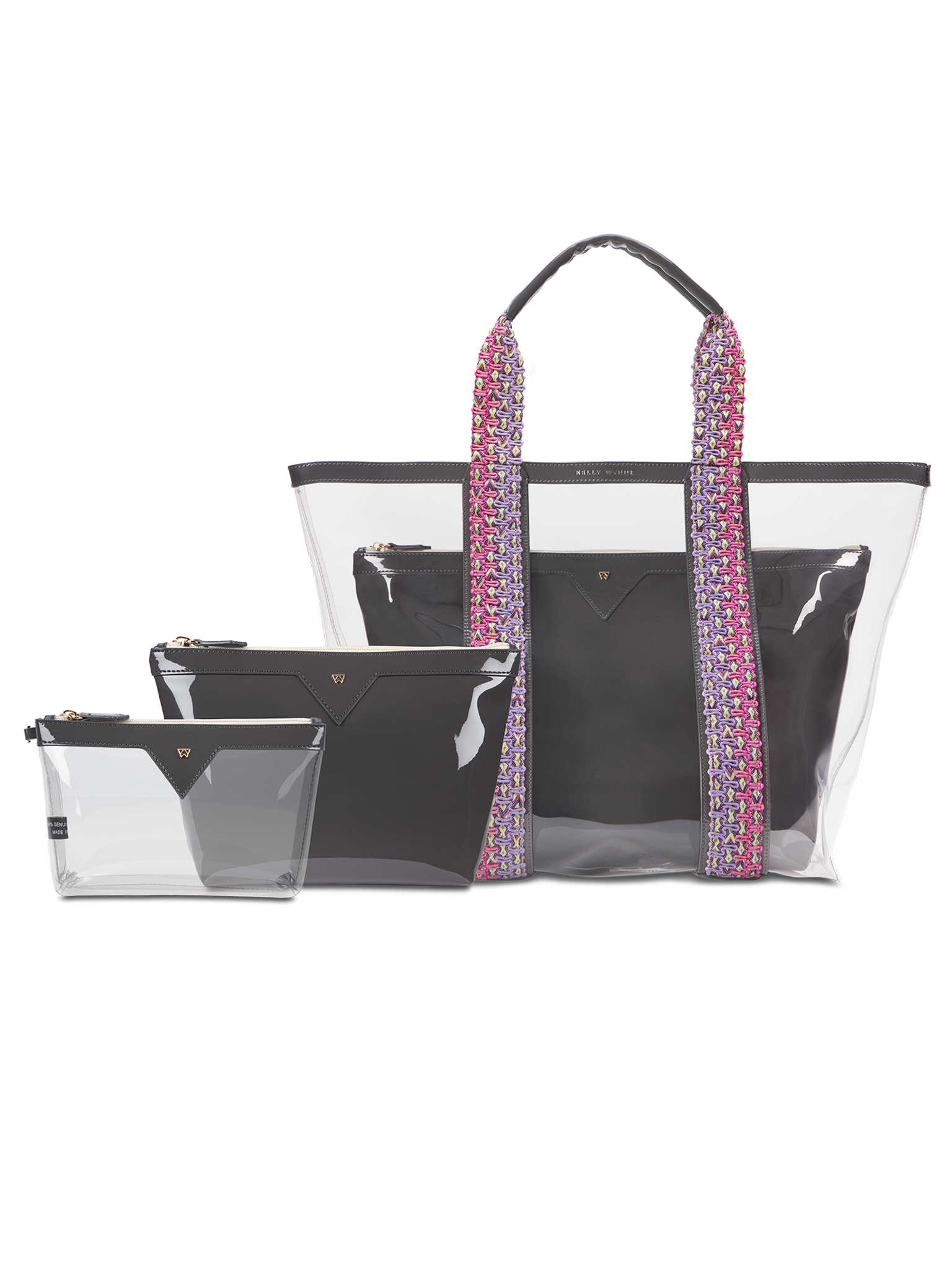 Don’t forget to add on our matching accessories in black to help keep you perfectly organized for all your vacation fun.