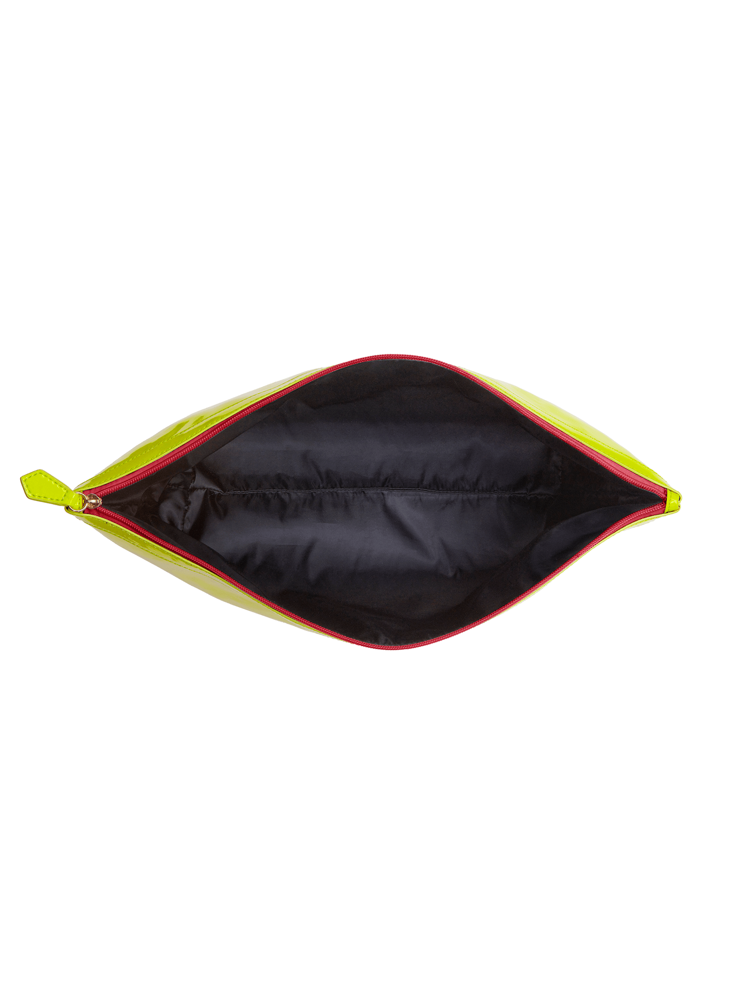 Designed with water resistant material, keep your items protected from the sun, sea and sand inside the large vegan leather pouch.  