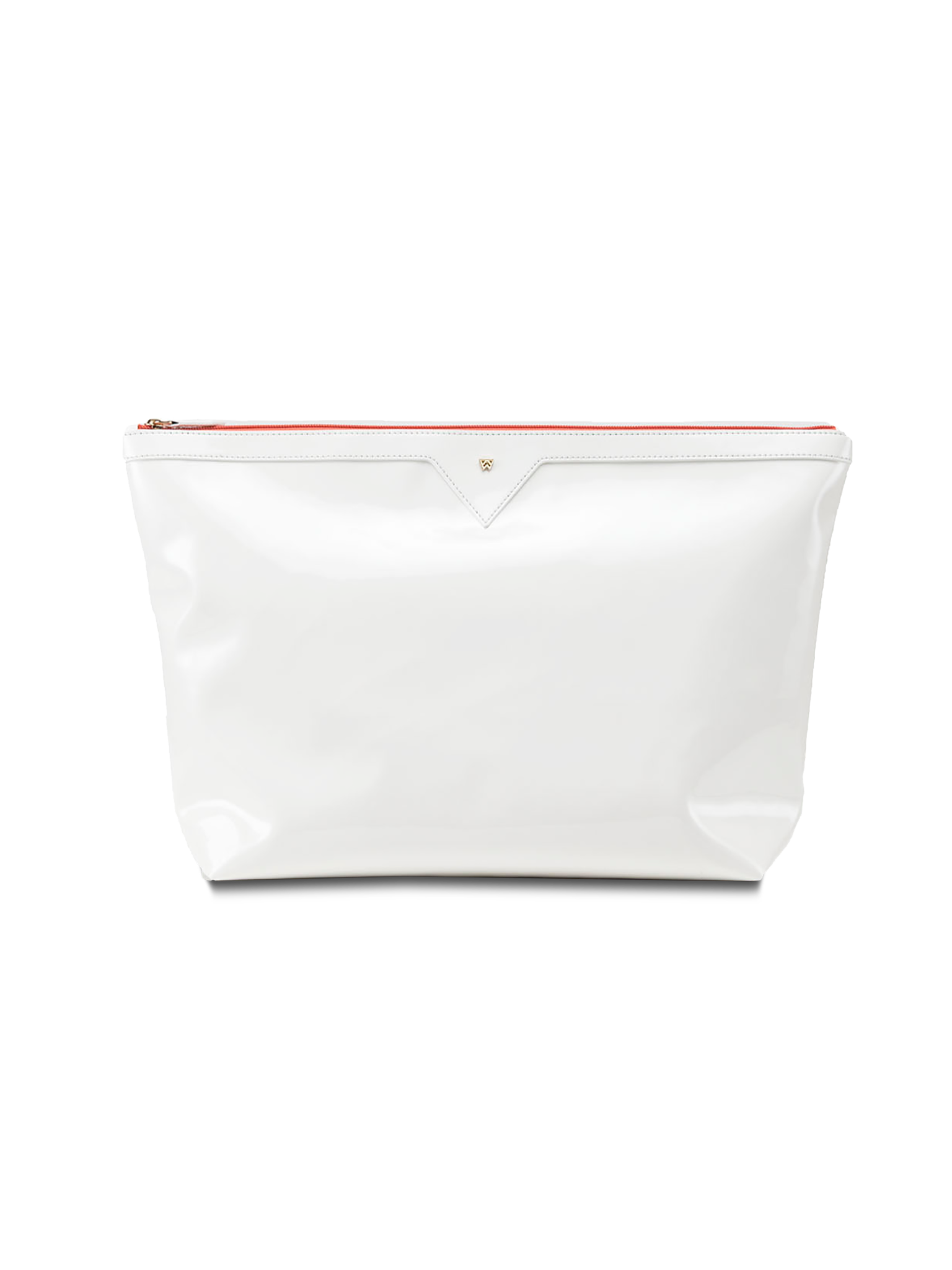 Keep your precious belongings cool and protected with our removable, zipper closed, interior pouch in white.  