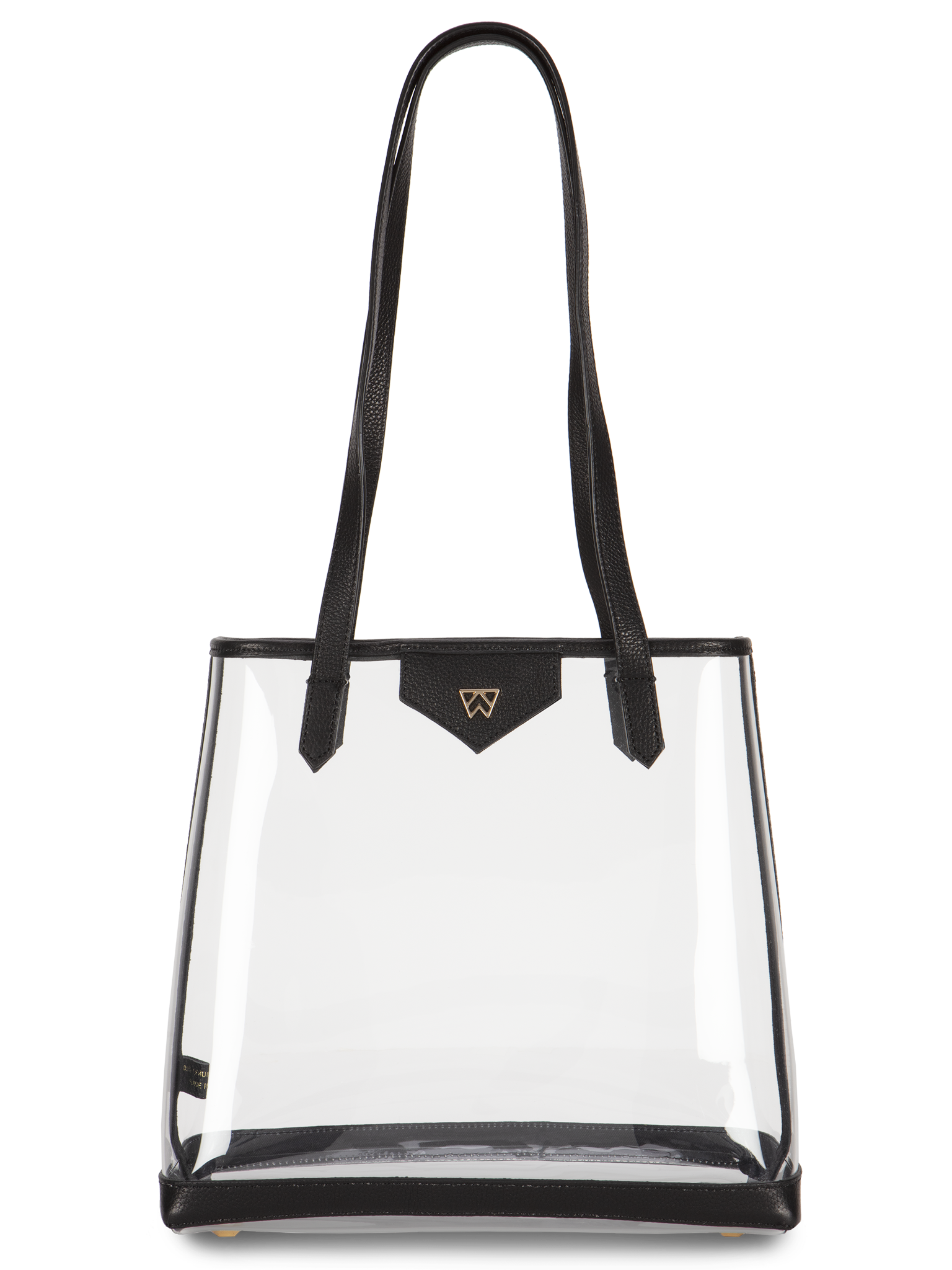 Clear bag guess sale