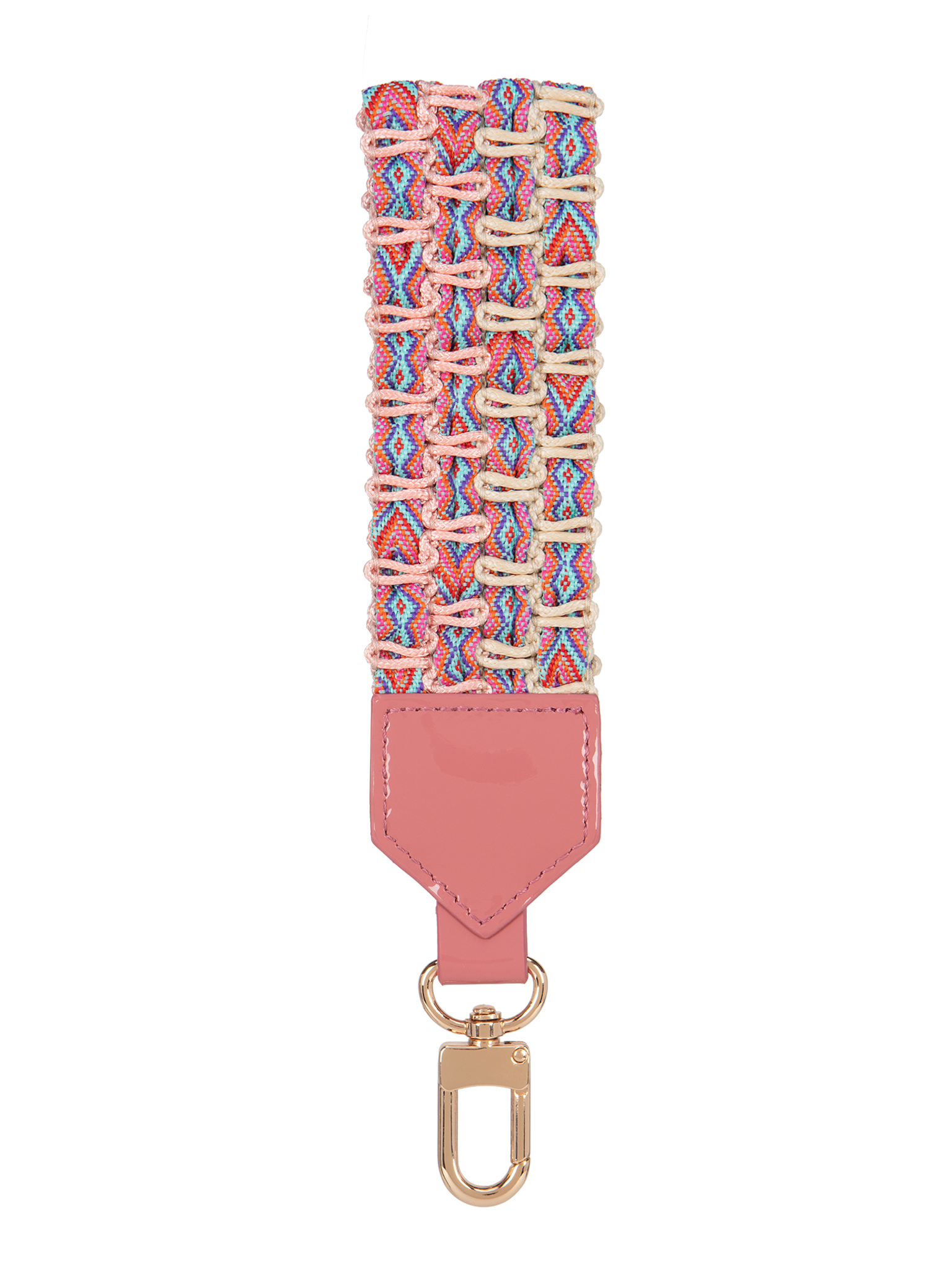 Back View of Keep on Cruisin Keychain in Rose 