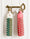 Load image into Gallery viewer, Keep on cruisin keychain in coral and keep on cruisin keychain in white #color_coral
