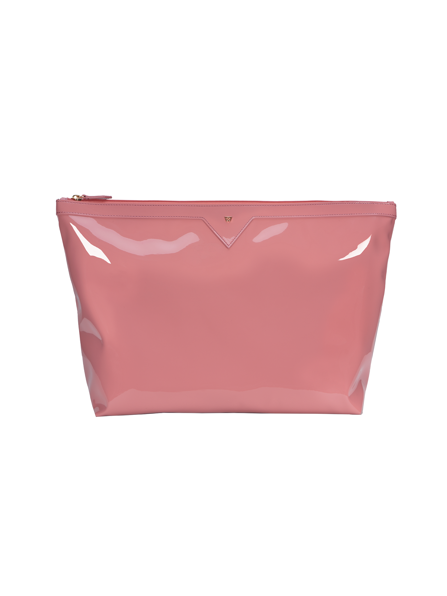 Keep your precious belongings cool and protected with our removable, zipper closed, interior pouch in rose 