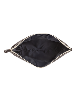 Load image into Gallery viewer, Designed with water resistant material, keep your items protected from the sun, sea and sand inside the large vegan leather pouch.  #color_anchor
