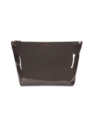 Load image into Gallery viewer, Keep your precious belongings cool and protected with our removable, zipper closed, interior pouch in charcoal black #color_anchor
