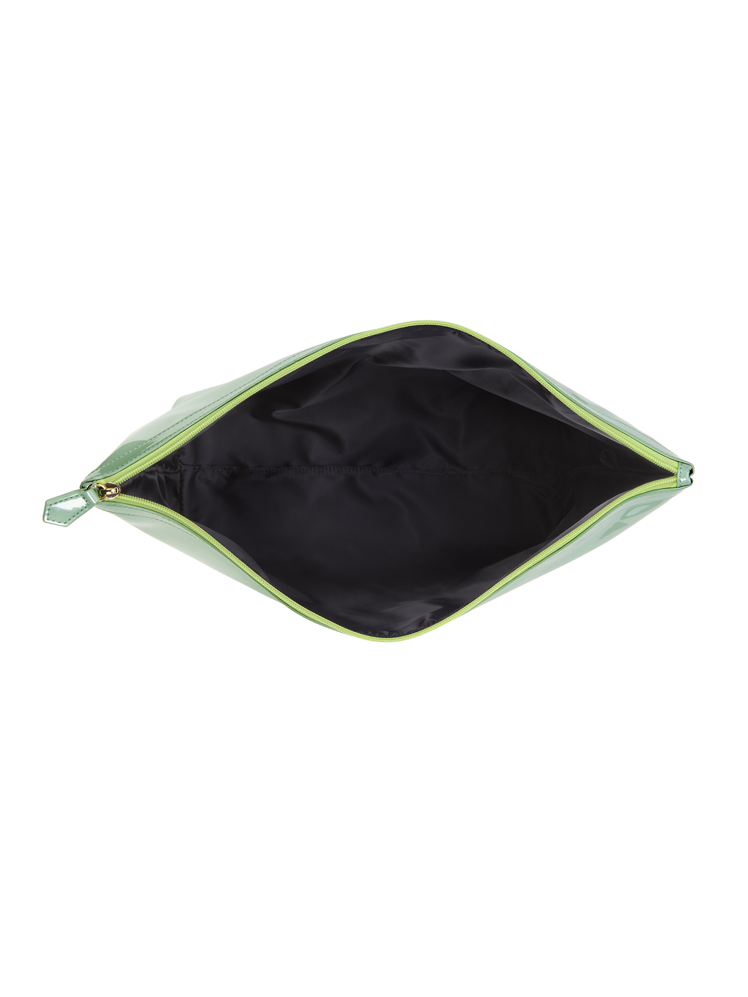 Designed with water resistant material, keep your items protected from the sun, sea and sand inside the large vegan leather pouch 