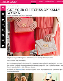 Kelly Wynne on Daily Candy